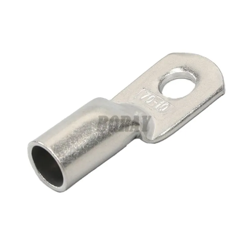 1PC JG150-12-JG500-20 Marine Copper Lug Screw Hole Tubular Ring Terminal Crimp Cable Lugs