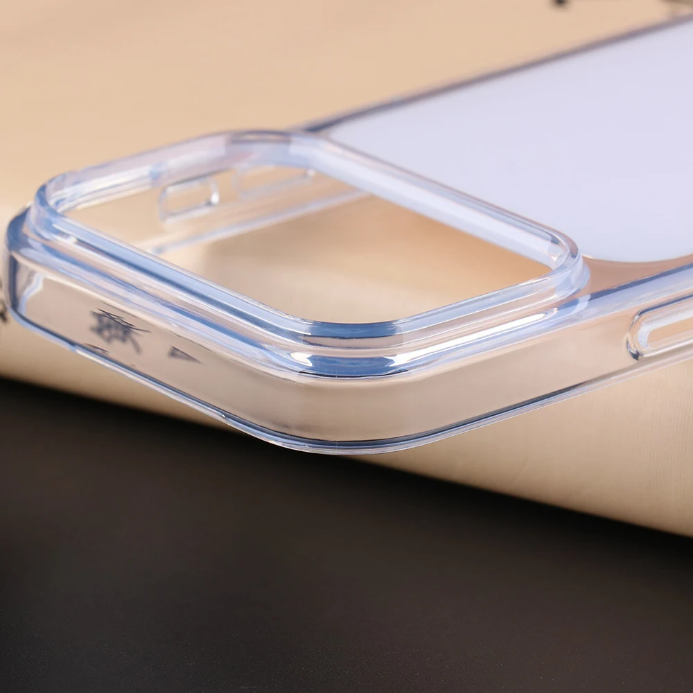 UGOjP Matte Hülle für iPhone 17 Pro Max, stoßfeste Handyhülle, kratzfest, transparenter TPU-Rahmen, mattierte, harte PC-Rückseite, Schutzhülle – Detail 6
