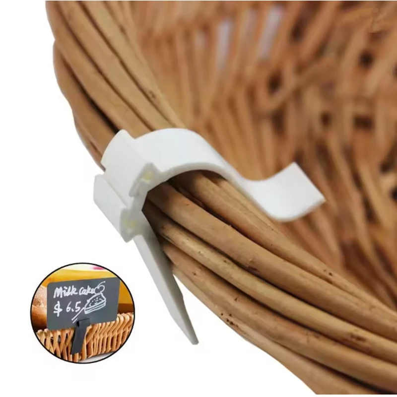 

50 шт., вставка для бумажной карты POP, держатель зажима для дисплея, рекламная ценник, зажим для дисплея