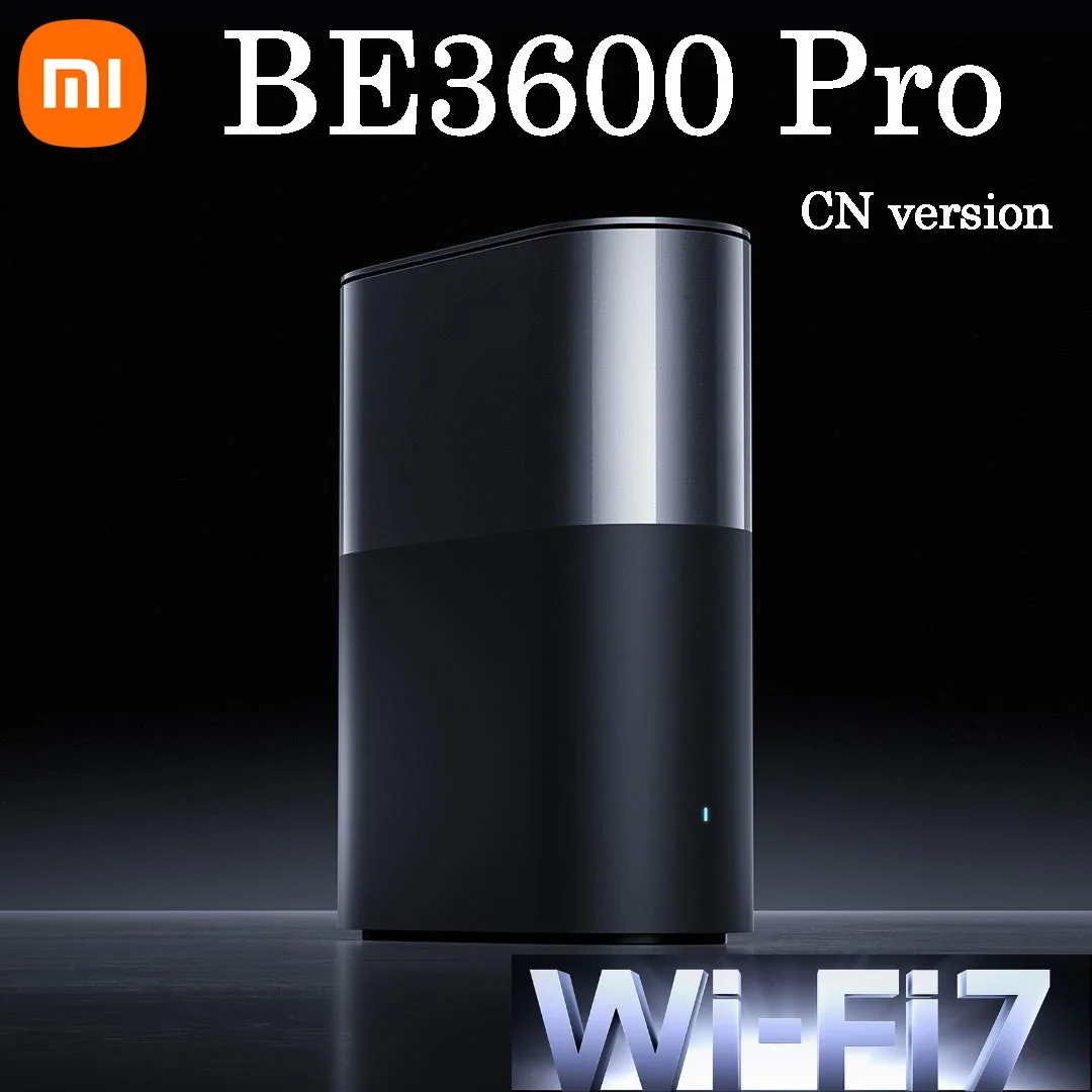 Xiaomi WiFi7 Router BE3600 Pro 2.4/5GHz Dual-Band WAN LAN Qualcomm quad-core 3570Mbps Gaming Acceleration Mesh Network Repeater