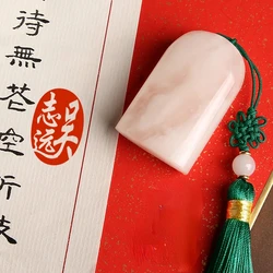 Customize Personal Seal Hard Pen Stone Seals Chinese Calligraphy Painting Name Stamp Artist Finished Seals Personal Gift Stamps