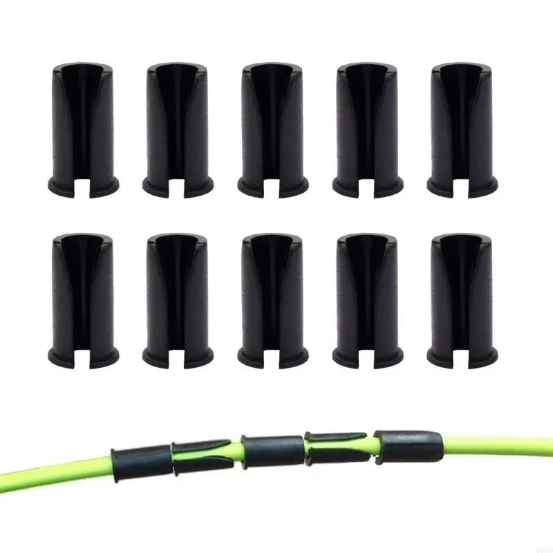 10 Pcs Bike UClips Clamps Road Bike Brake Line Shifts Cable Guide Clip Plastic Mountain Bike Frame Cable Buckle 