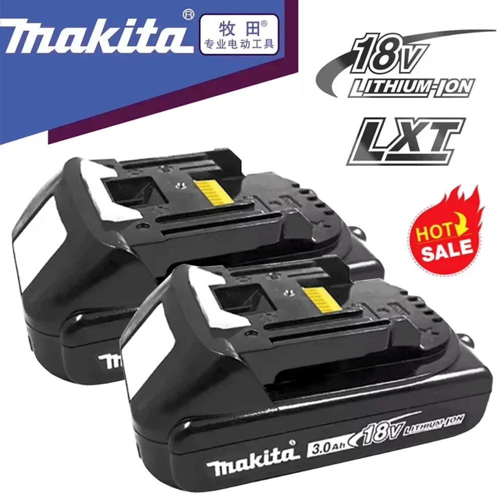 

Makita 100% Original 3Ah 3000mah for Makita 18V Battery BL1830B BL1850B BL1850 BL1840 BL1860 BL1815 Replacement Lithium Battery