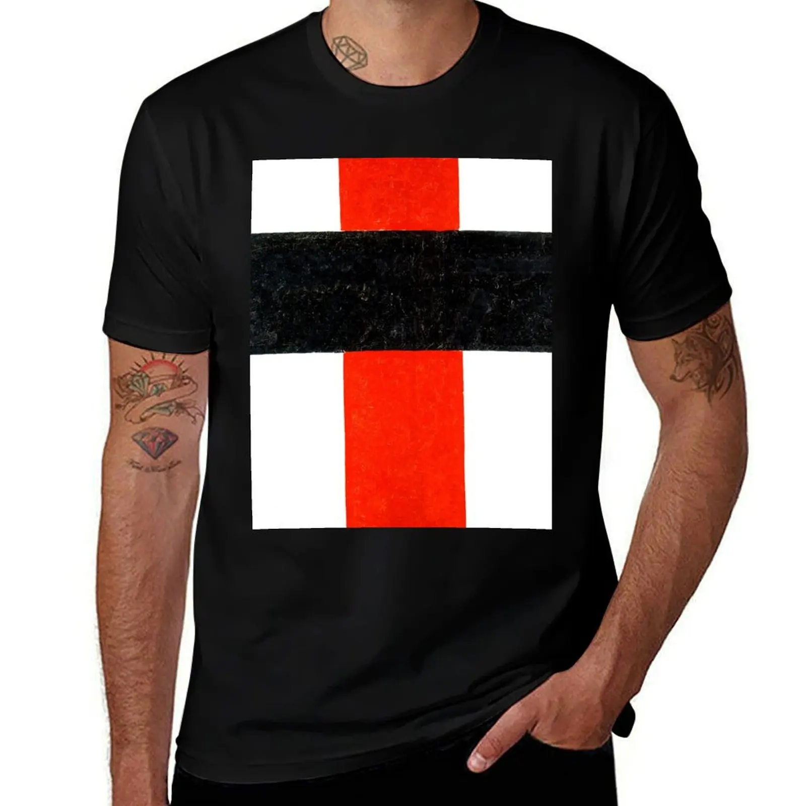 

t editing) - shirt Malevich Hieratic Cross cotton men 100% Suprematist shirt t man (new T-Shirt brand luxury cotton Kazimir