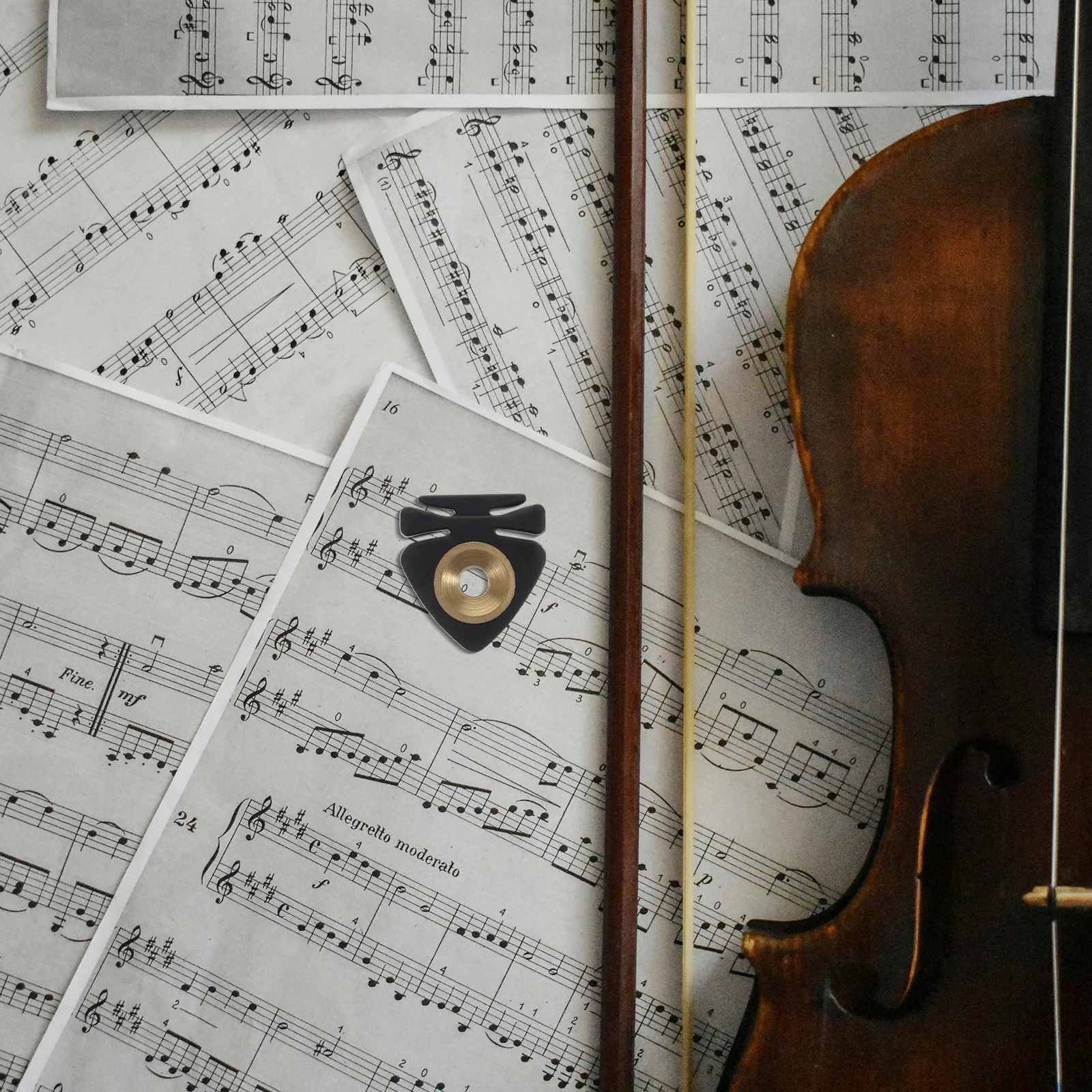 

Violin Weak Sound Device Mute The Viola Tools Major Black Metal Plastic Practice