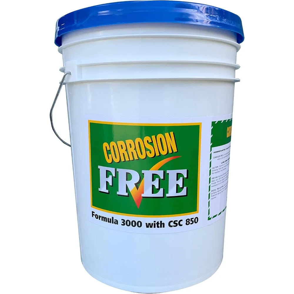 Rust Cure Formula 3000 5 Gallon Pail No Drip Rust Inhibitor Undercoating for Automotive Truck Tractor Snowblower Lawn