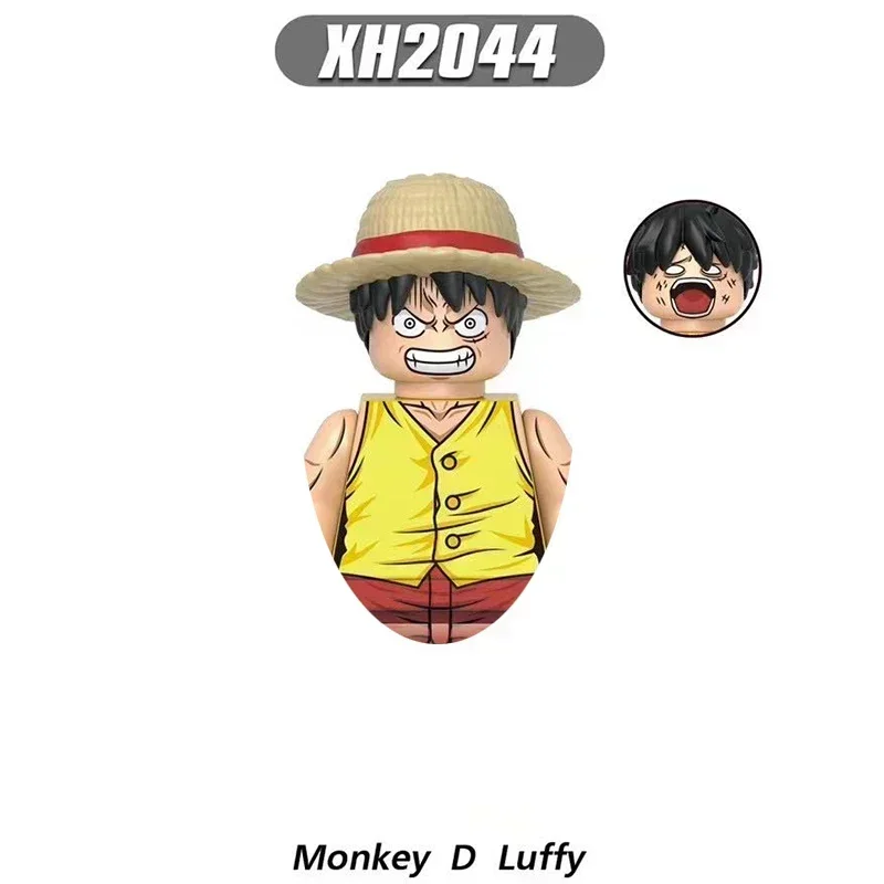 X0353 DY609 DY613 DY623 DY620 DY634 Animation Nika Luffy Sanji Ace Spielzeug Ziegel Montage Puppe Bausteine Geburtstag Geschenk