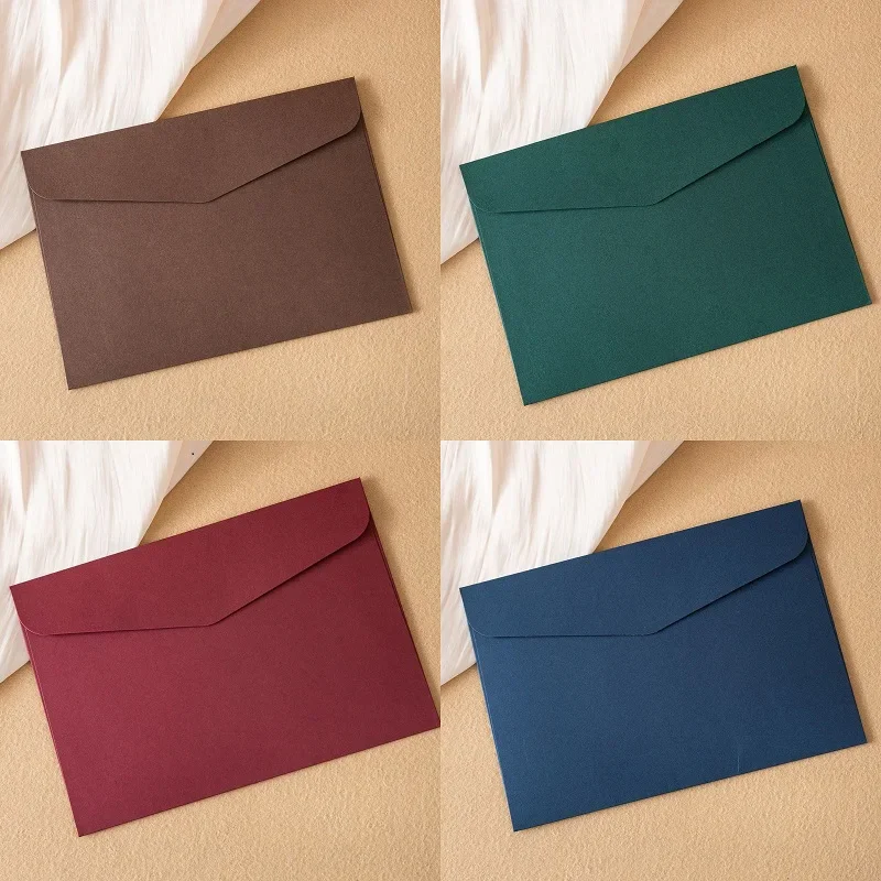 50pcs/lot 23x16cm Envelope High-grade 250g Paper Western Envelopes for Wedding Invitations Stationery Small Business Supplies