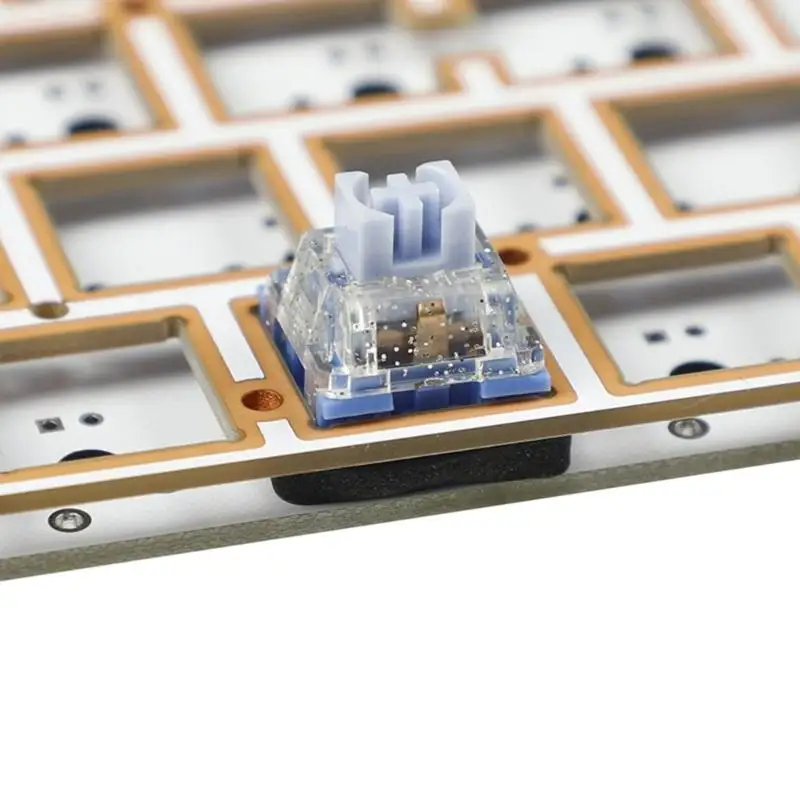 مفاتيح كواتم الصوت وسادة ساندويتش قطنية مقاومة للصدمات لمفاتيح ترطيب الضوضاء للوحة المفاتيح الميكانيكية #5