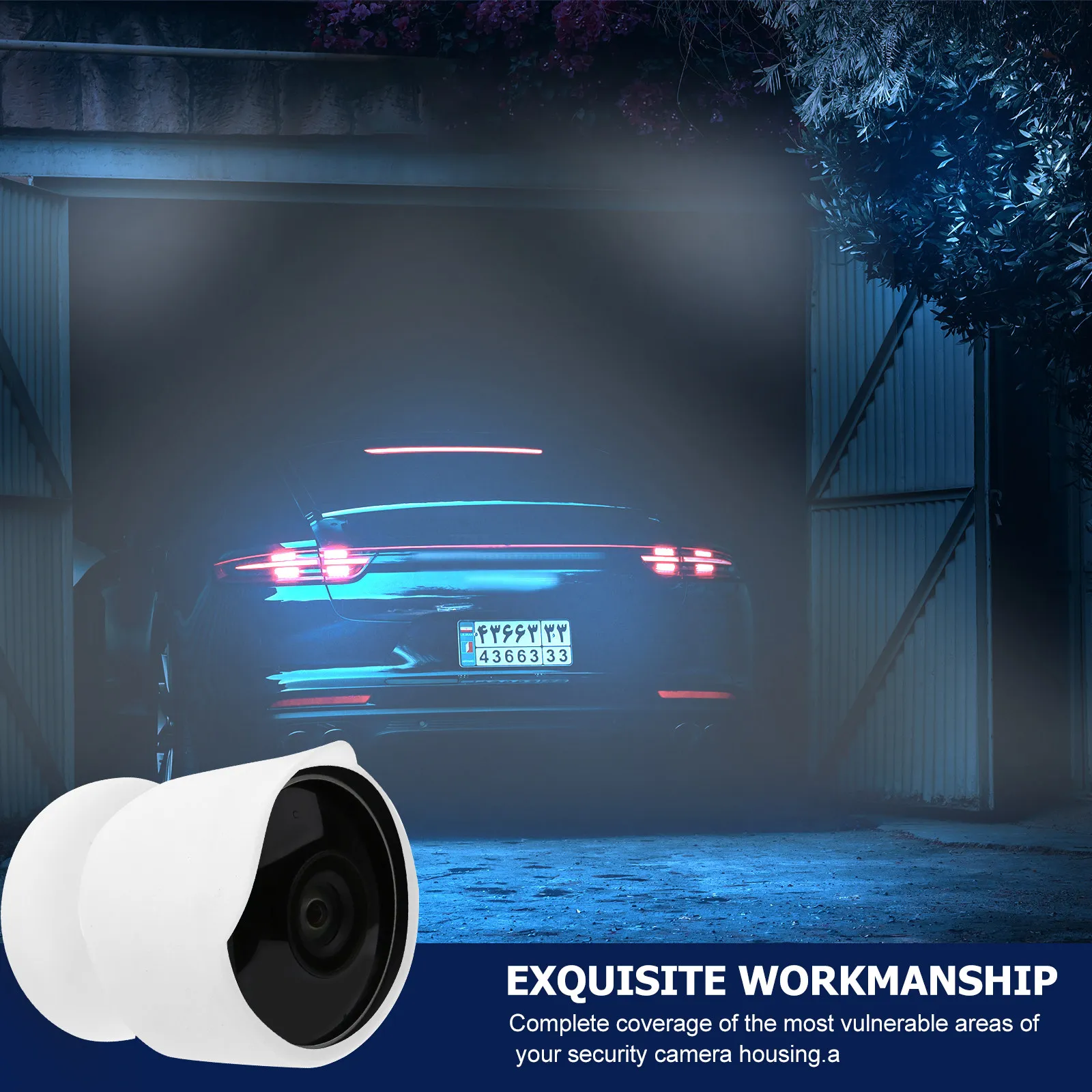 Exquisite Workmanship Camera Protective Cover for Outdoor Security Cameras Rain Cover Sunshade Rainshade Weatherproof Housing