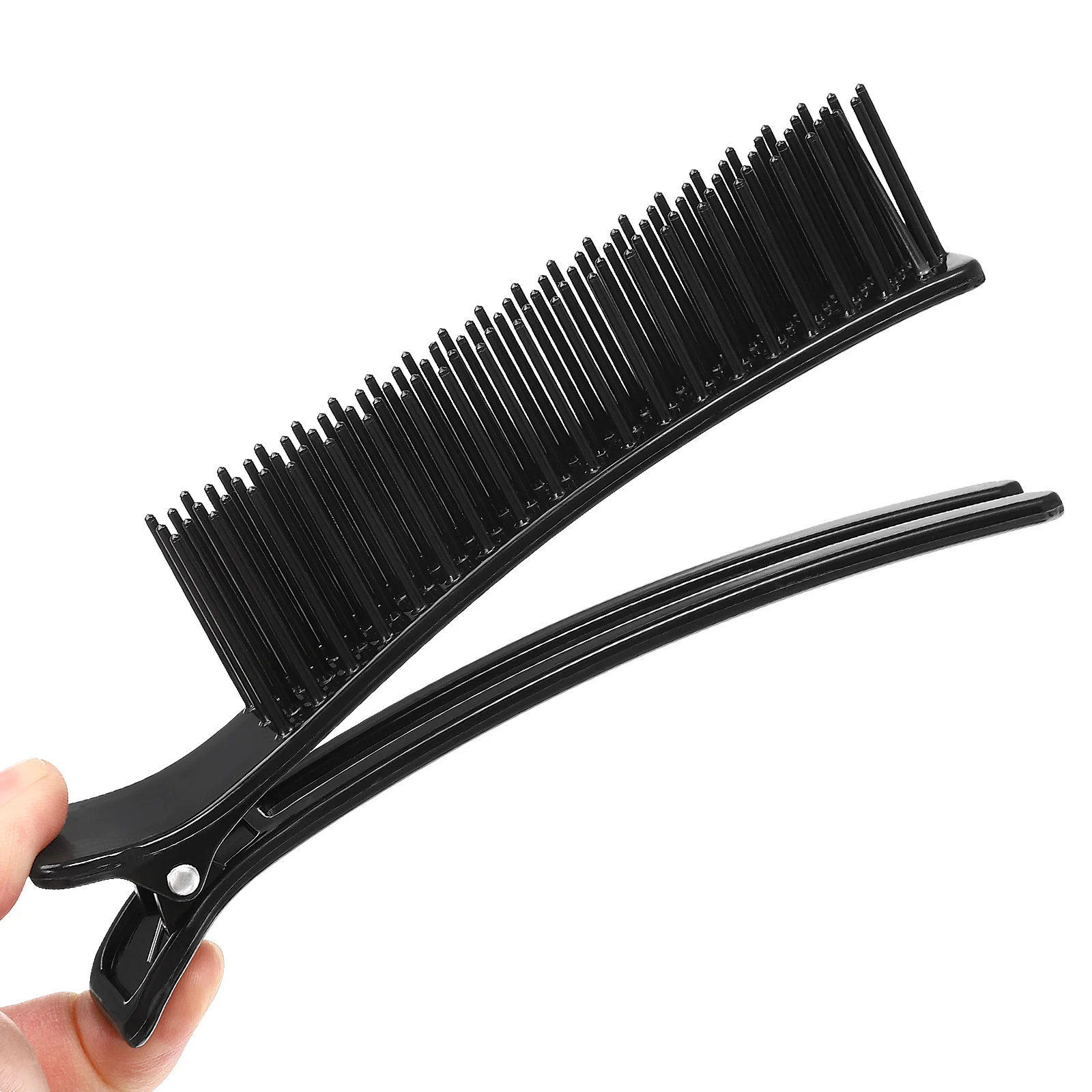 

3Pcs Professional Hair Styling Clips Durable ABS Material No Rust Easy to Use Hairdressing Clamp for Salon and Home Use