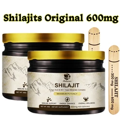 Lukaree Pure Himalayan Shilajit Resin 60g, Natural Pure Shilajit Resin Lab Fulvic Acid Tested 85+ Trace Minerals