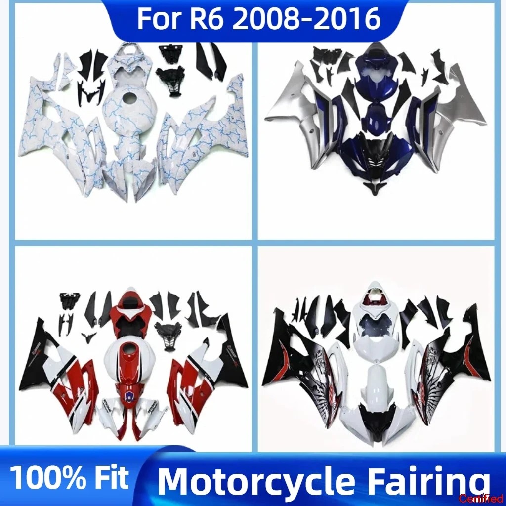 

New New ABS Whole Fairings Kit Fit for YAMAHA YZF-R6 R6 06 07 2006 2007 Bodywork Set