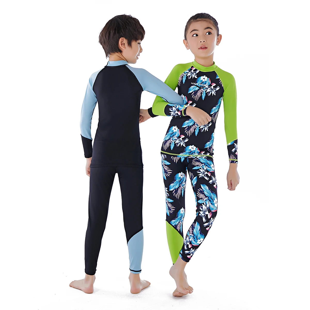 

STLF Diving Smooth One Piece Swimsuit Neoprene Wetsuit for Kids Boys Girls