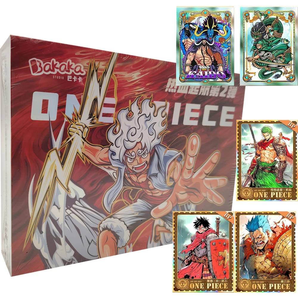 

One Piece Collection Card for Kids Hot Blooded Adventure Anime High Quality Rare and Advanced Edition Cards Kids Hobbies Gifts