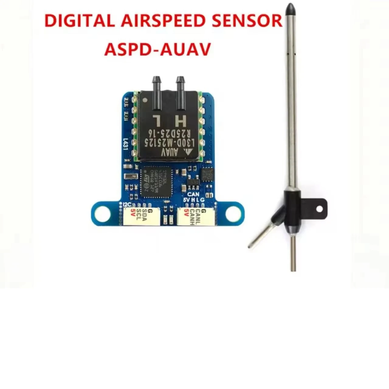 Newest MATEK DIGITAL AIRSPEED SENSOR ASPD-AUAV / All sensors AUAV ArduPilot AP_Periph L431 CAN node AUAV-L30D