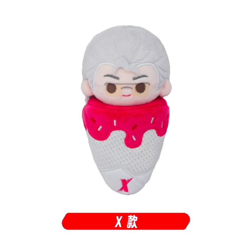 جديد حقيقي ليكون بطل X الآيس كريم سلسلة أفخم المفاتيح لين لينغ الملكة محظوظ تشينغ تأثيري قلادة Maumet كيرينغ دمية هدية #3