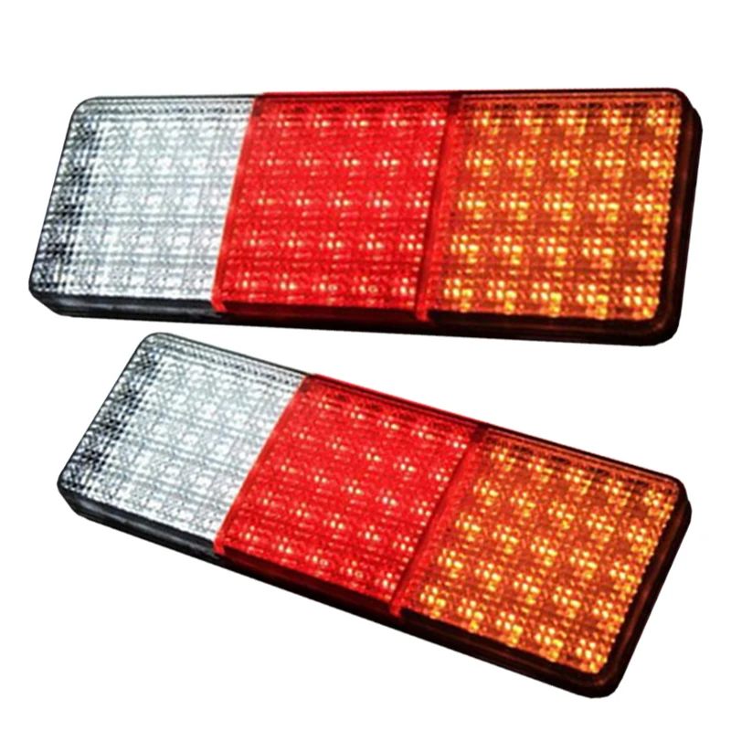 Accessories for Vehicles 2 PCS Turn Signal Light Waterproof Durable Tail Light Rear Brake Reverse Light for Trailers/Trucks/Vans