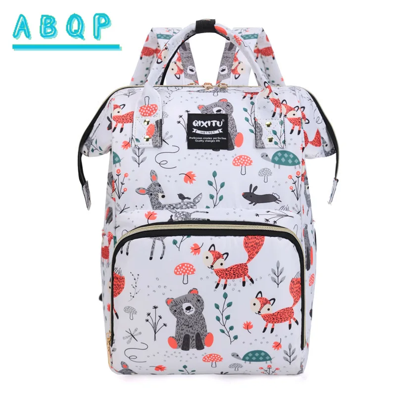 Diaper Bag Backpack Cartoon Large Capacity Baby Bag Multifunctional Fashion Lightweight Baby Diaper Bag Backpack High Quality