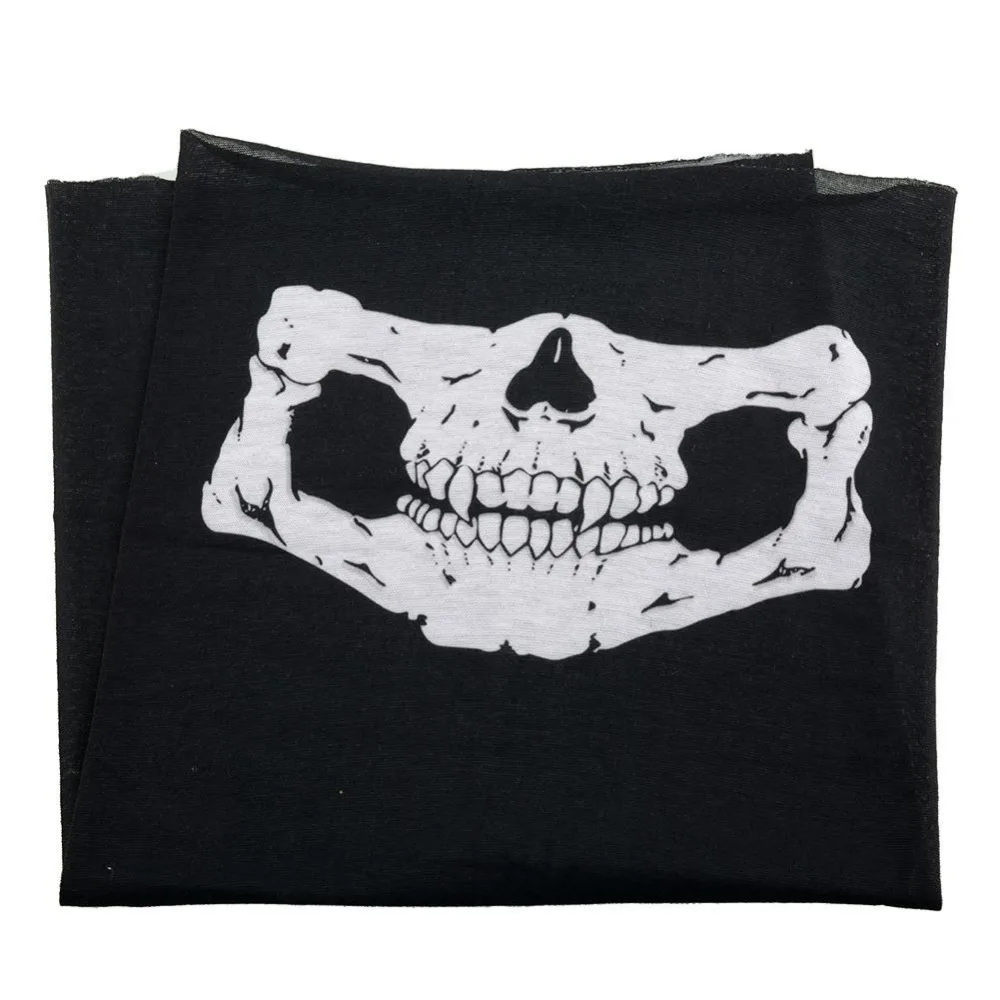 outdoor Motorcycle Cool Skull Bike Scarf Mask Bandana Motor Bike Sport Scarf Neck Warmer motorbike scarfWinter Halloween