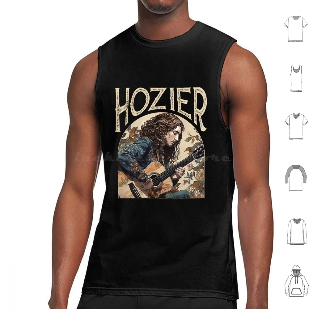 Hozier Tank Tops Vest Sleeveless Hozier Music Unreal Unearth Baby Cherry Wine Take Me To Church Andrew Hozier Byrne Work