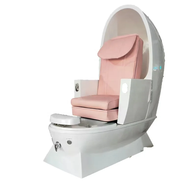 

Popular hot selling multifunctional foot spa luxury egg-shaped capsule foot massage pedicure spa chair Factory wholesale