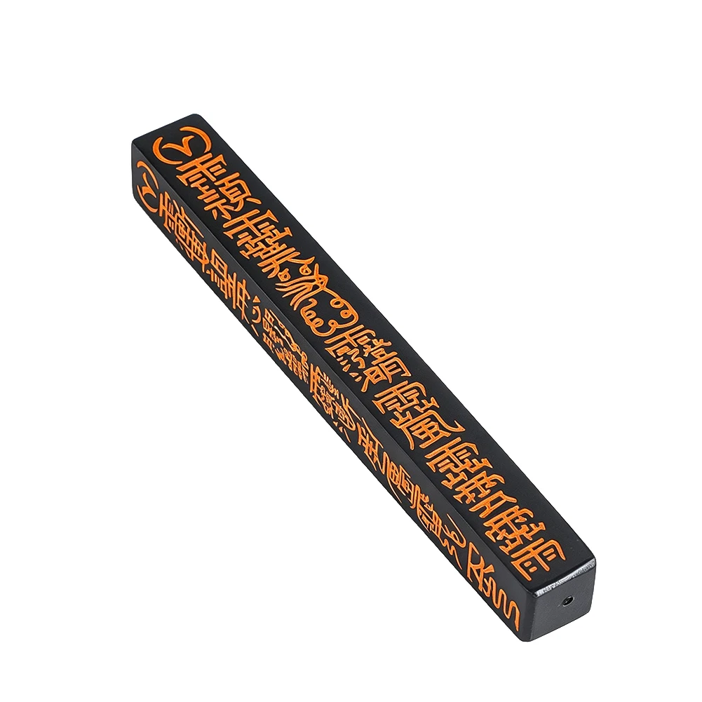Taoist Ritual Magic Ruler Wood Square Tian Gang Tianpeng Ruler Stick Chinese Feng Shui Exorcise Evil Taoist Mass Ceremonial Tool