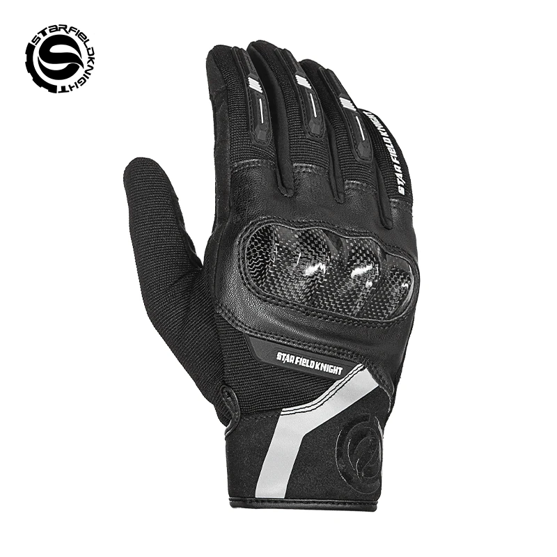 star-field-knight-motorcycle-gloves-carbon-fiber-protection-summer-breathable-men-women-riding-equipment-non-slip-wear-resistant