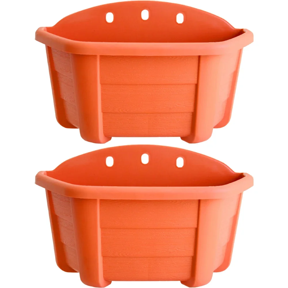 

Balcony Self-Watering Pot Hanging Flower Pot Perfect For Indoor Use Removable Drainage Versatile Hanging Options