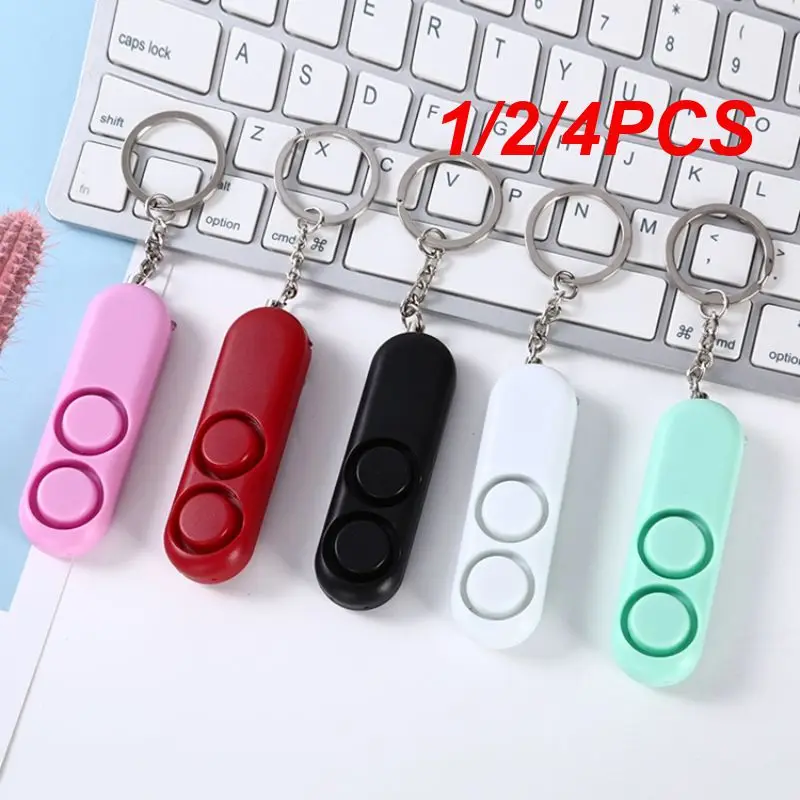 

1/2/4PCS Anti-wolf Convenient Easy To Carry Emergency Alarm Loud Alert Sound Anti-lost Function