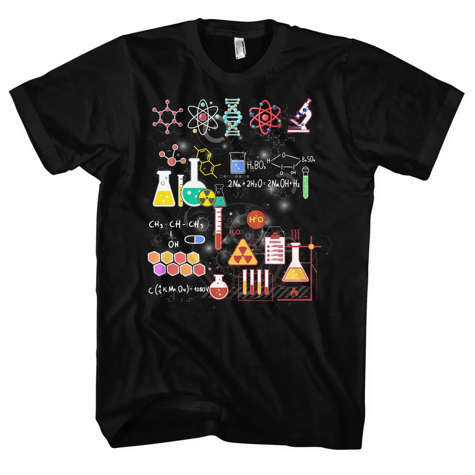 Chemist T Shirt Chemistry Physics Science Mathematics M1 vintage Washed Casual Stretched Soft graphic Top For Everyday Wear