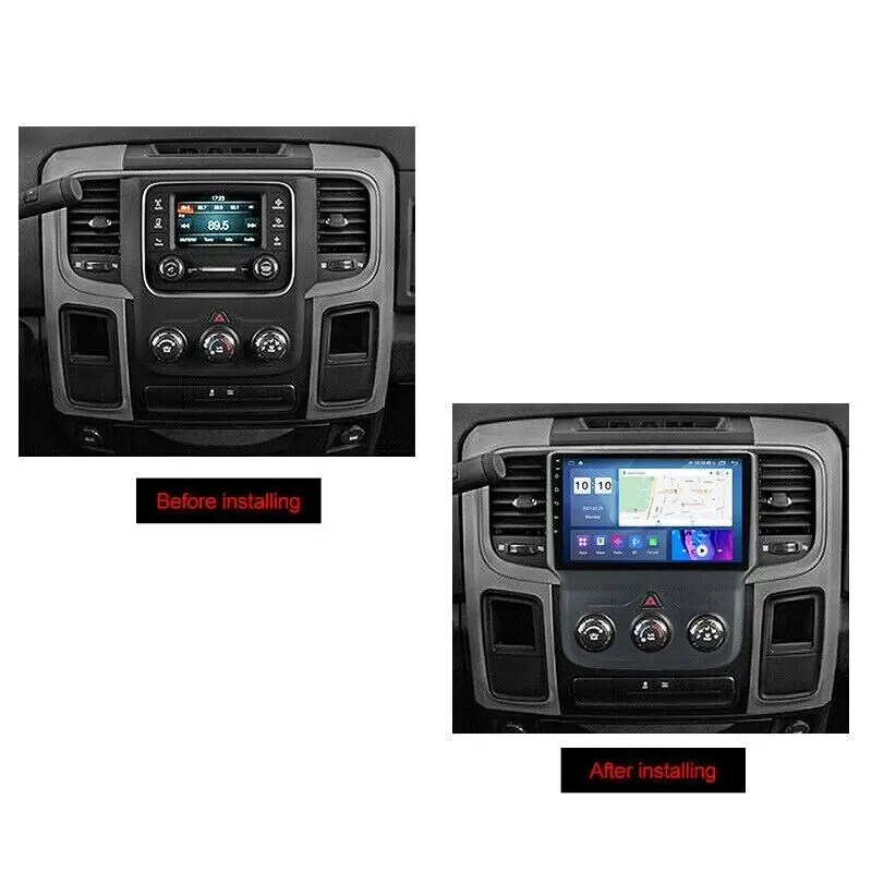 9inch Android Car Radio for Dodge Ram 1500 2500 3500 Android System Car Radio Stereo Head Unit BT WiFi GPS Navi IPS Touch Screen