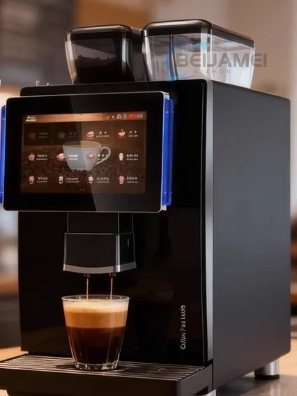 Full-Automatic Coffee Machine Commercial & Home Use Espresso/American Grinder All-in-One For Hotel Office