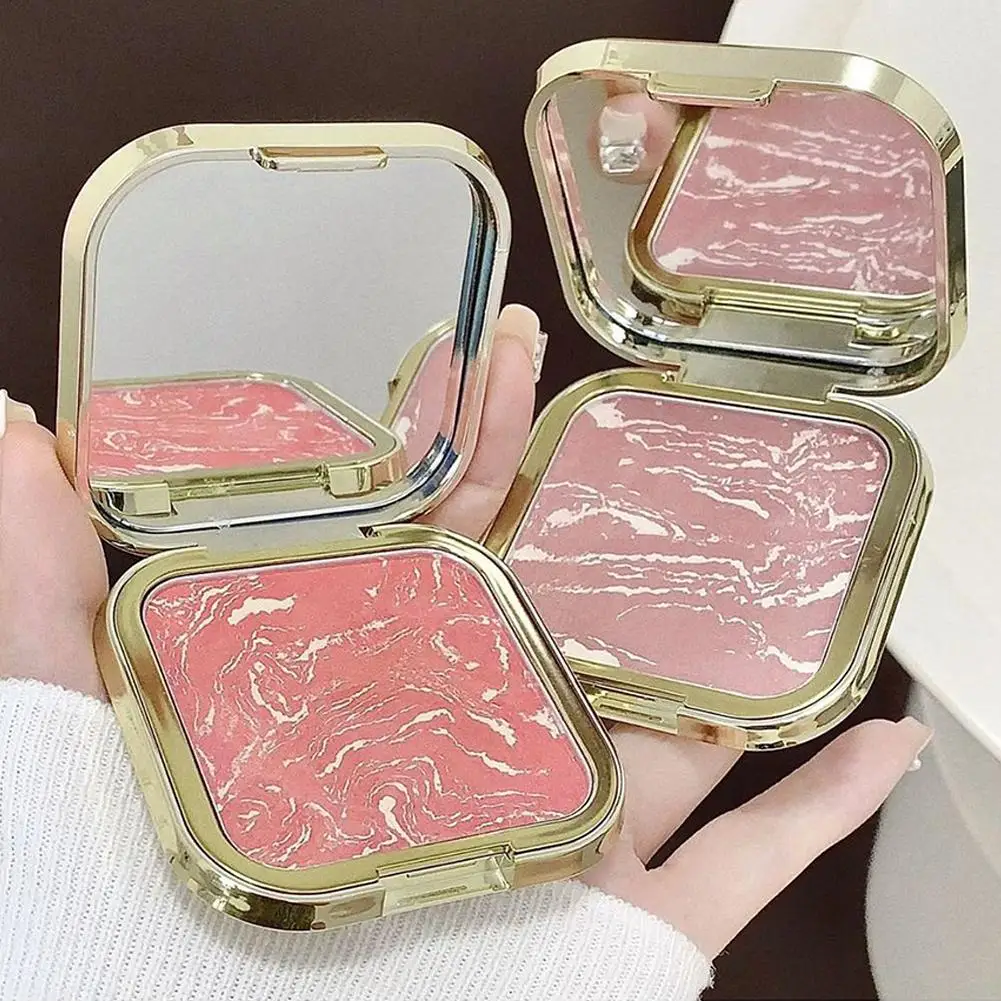 3D Blush Cream Matte Natural Long-lasting Color Facial Contouring Natural Brightening Mashed Potato Blush Cream women Makeup