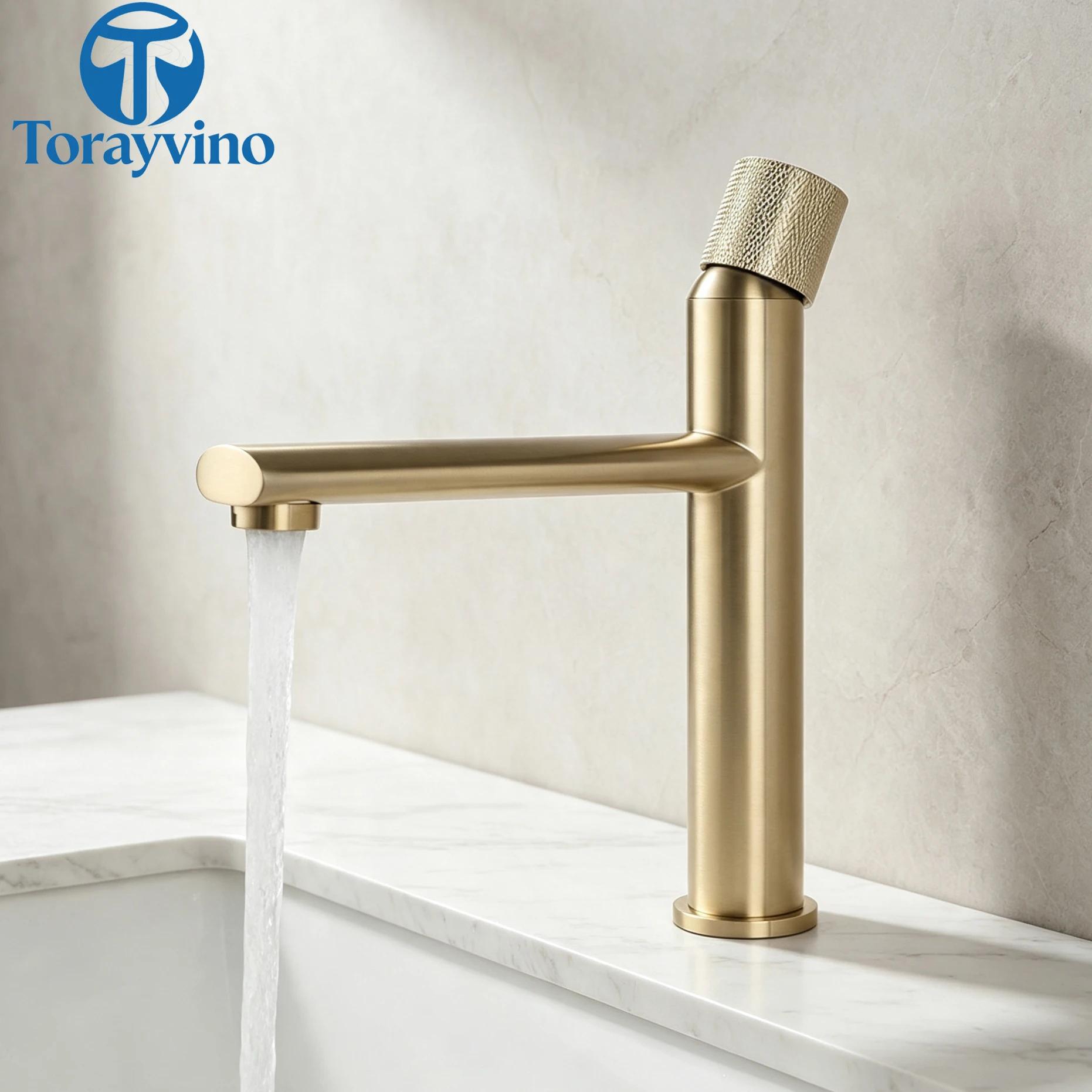 Torayvino minimalism Bathroom Basin Faucet Black Brass Vessel Sink Single Handle Hot Water Mixer Taps Washbasin Gold Faucets