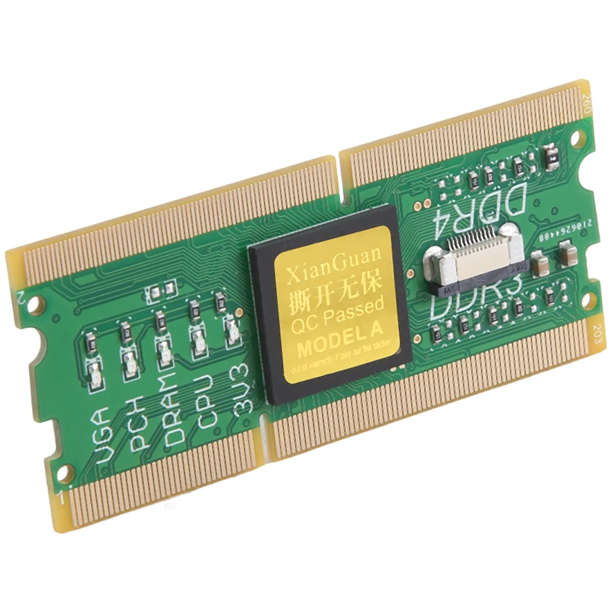 ABWG-Laptop/Desktop Motherboard Memory Slot DDR3/DDR4 Diagnostic Analyzer Debug Test Card for DDR3/4 Notebook - Image 2