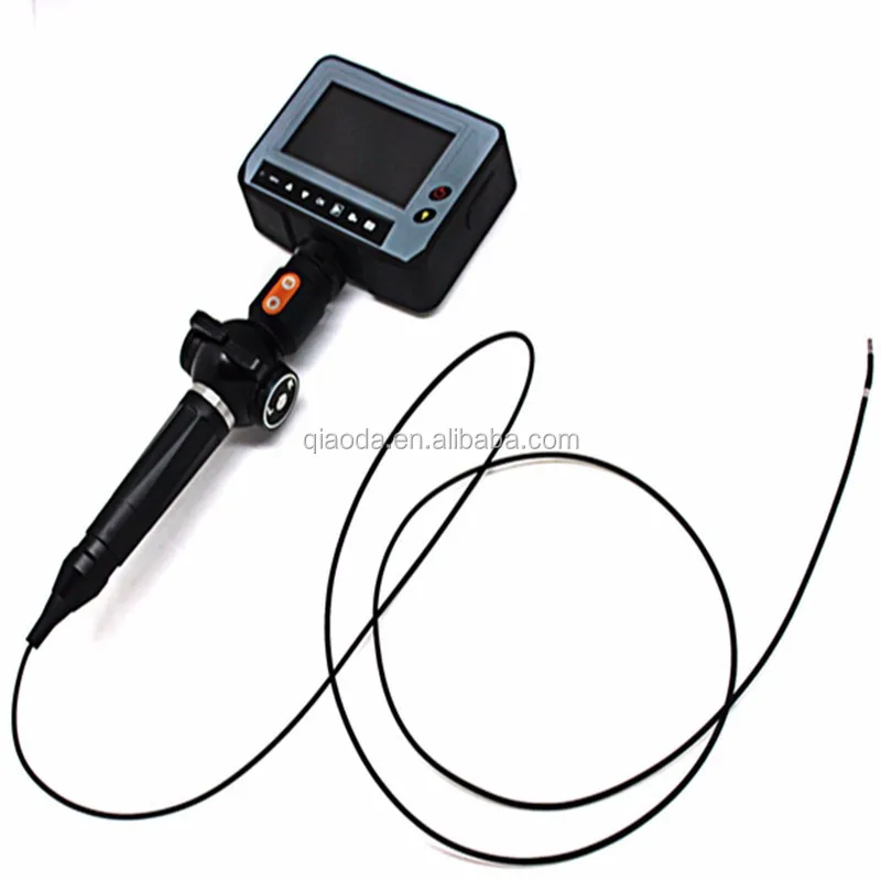 High resolution 3.9mm articulating portable industrial endoscope videoscopes with 4.5