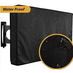 Waterproof Dustproof TV Cover 22'' To 70'' Oxford Cloth Television Case Garden Furniture Case