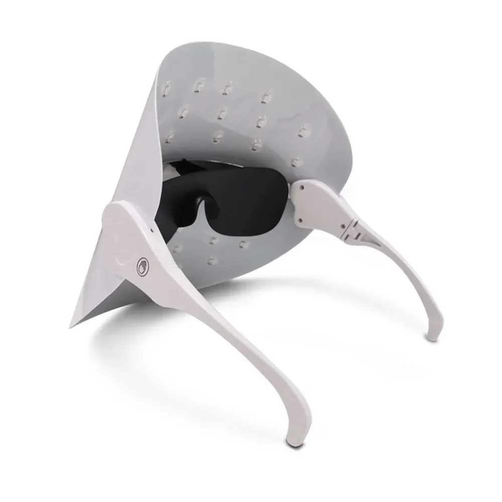 Schoonheidsapparaat Gezichtsmasker Fotontherapie Anti Rimpel Oog Huidverzorging Trillingen Massager Gezicht Lifting Anti Acne Witter Thuisgebruik