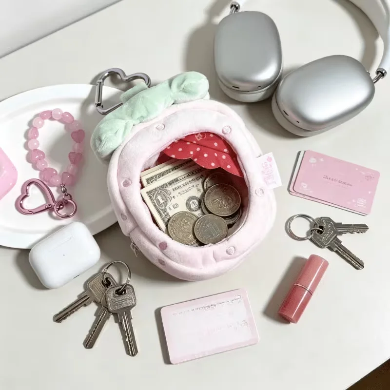 Einfacher Kartenhalter für Erwachsene, Münztasche, tragbarer Aufbewahrungsbeutel für Schlüssel und Kopfhörer, kompaktes Organizer-Zubehör für den Alltag. – Detail 6