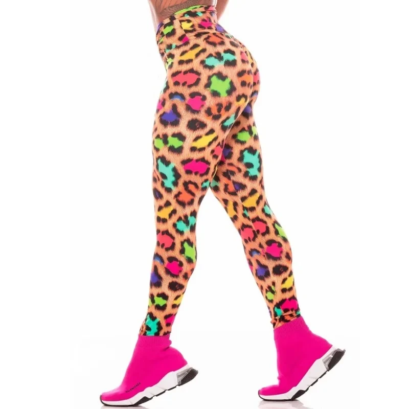 Color Sport Leggings Women 3D Printing Tights Yoga Pants Gym Leggin Ladies Seamless Leggins for Female Leginsy Sexy