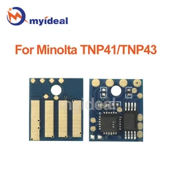 TNP41 TNP43 Toner chip For Konica Minolta bizhub 3320 Printer Cartridge Reset Chips