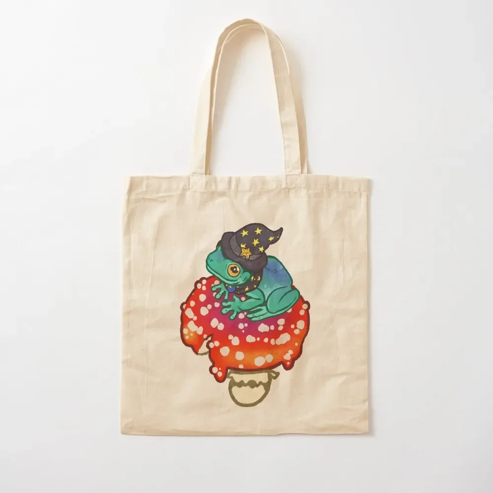 

Magical Frog Witch Tote Bag bags luxury women Large bags for women Bag