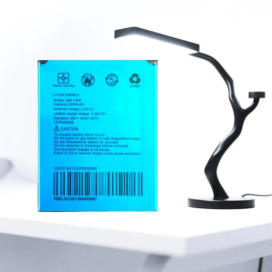 

For Umi Fair 2000Mah Lightweight Mobile Phone Battery