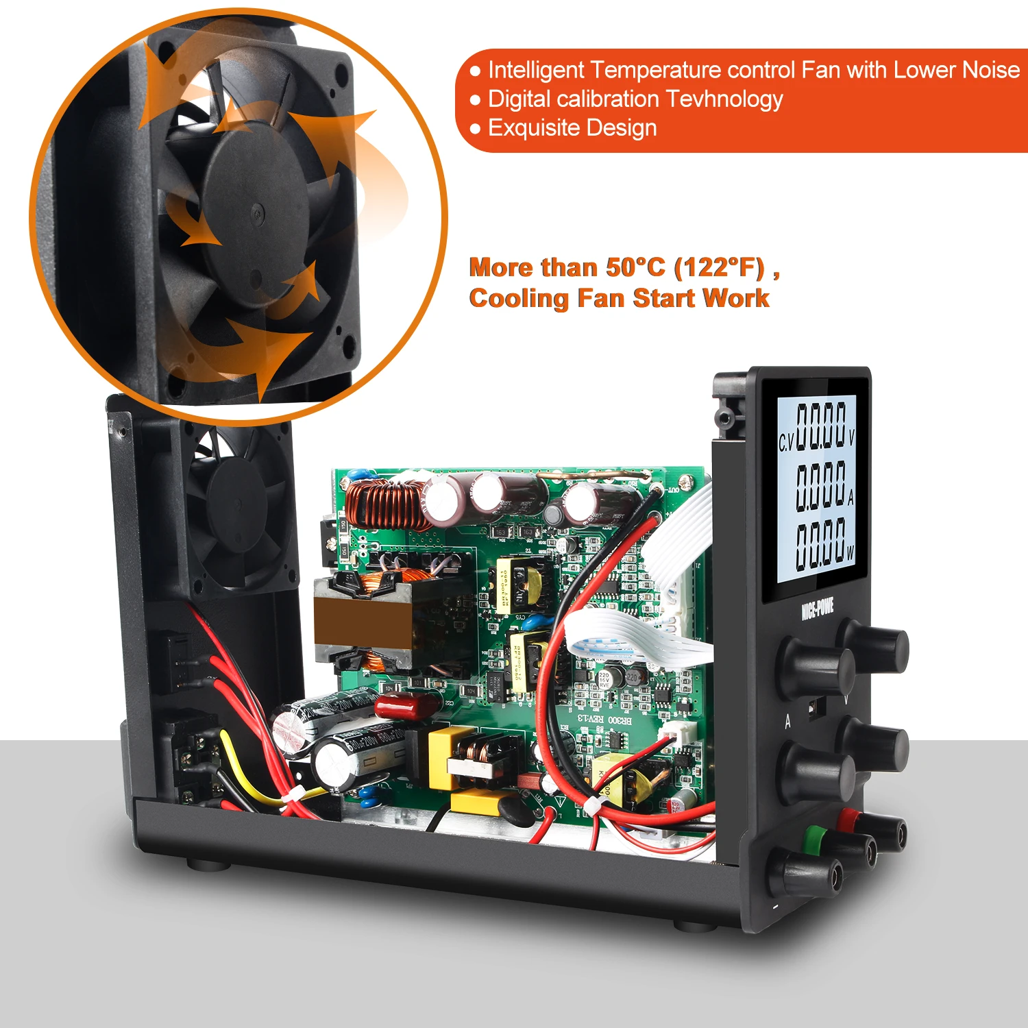 Nice-power Programmable DC Lab Power Supply Adjustable Laboratory 30V 10A 300V 1A 120V 3A Voltage Regulator Switching Source SPS