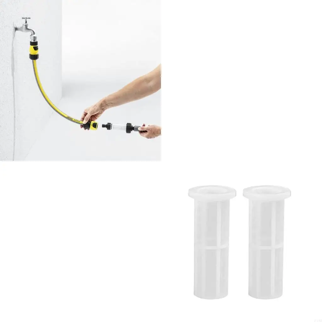 

F19B 3/4 Inch Water Filter Set with 4 Filter Inserts + 5 Quick Adapter Accessories