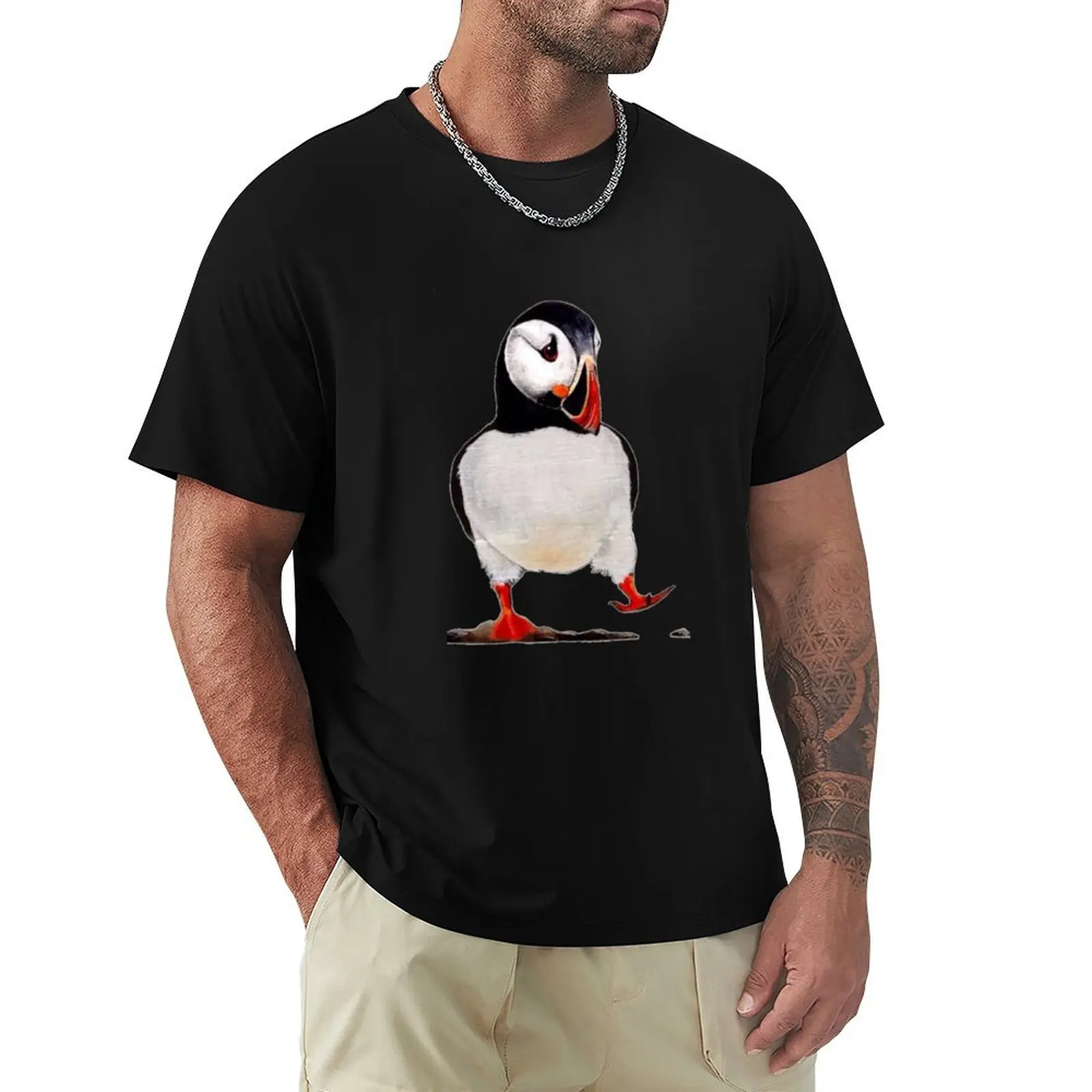 

Puffin T-Shirt graphic tee shirt funny gifts men t shirt