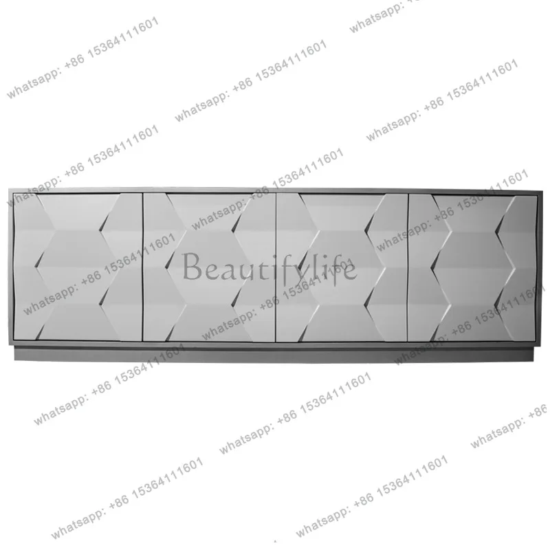 

XX American TV Cabinet Hong Kong Villa Solid Wood TV Cabinet Combination
