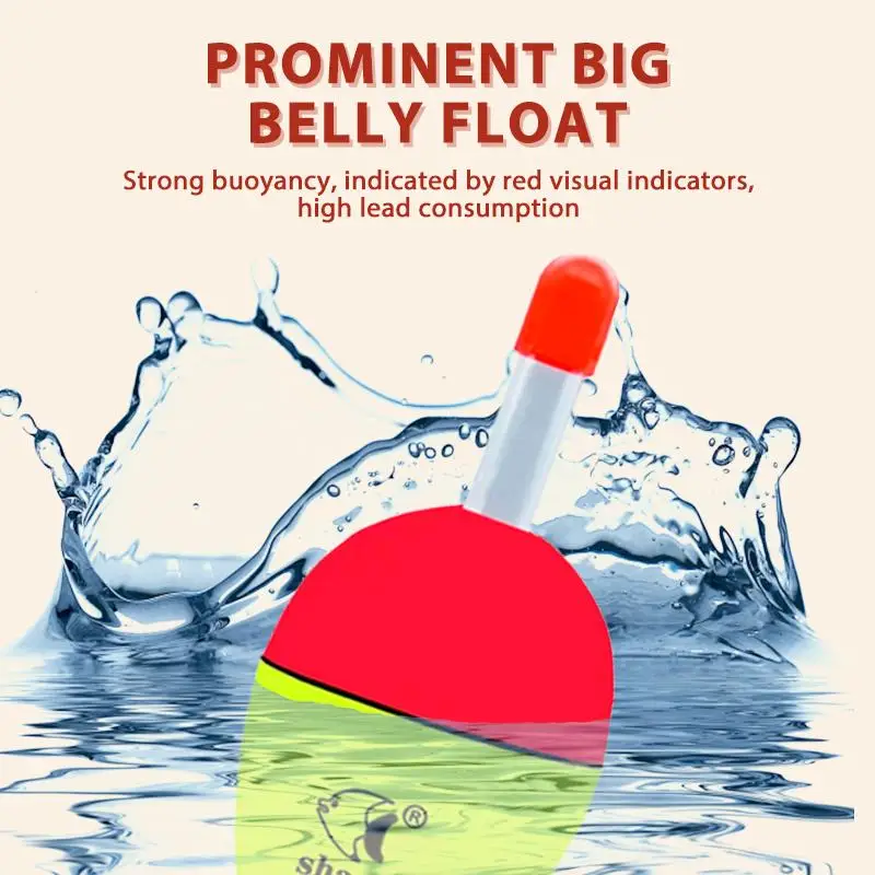 Fishing Rod Buoy EVA Foam Material Super Buoyancy Accessory for Fishing Floatation Stable Secure Support for 6 to 8mm Rods