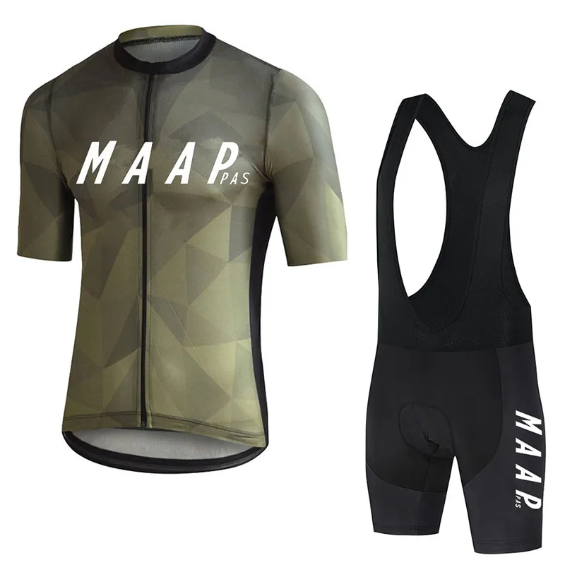 MAAPPAS cycling jersey men rennrad trikot herren set Bicycle jersey bicycle bib Breathable lightweight bicycle clothing